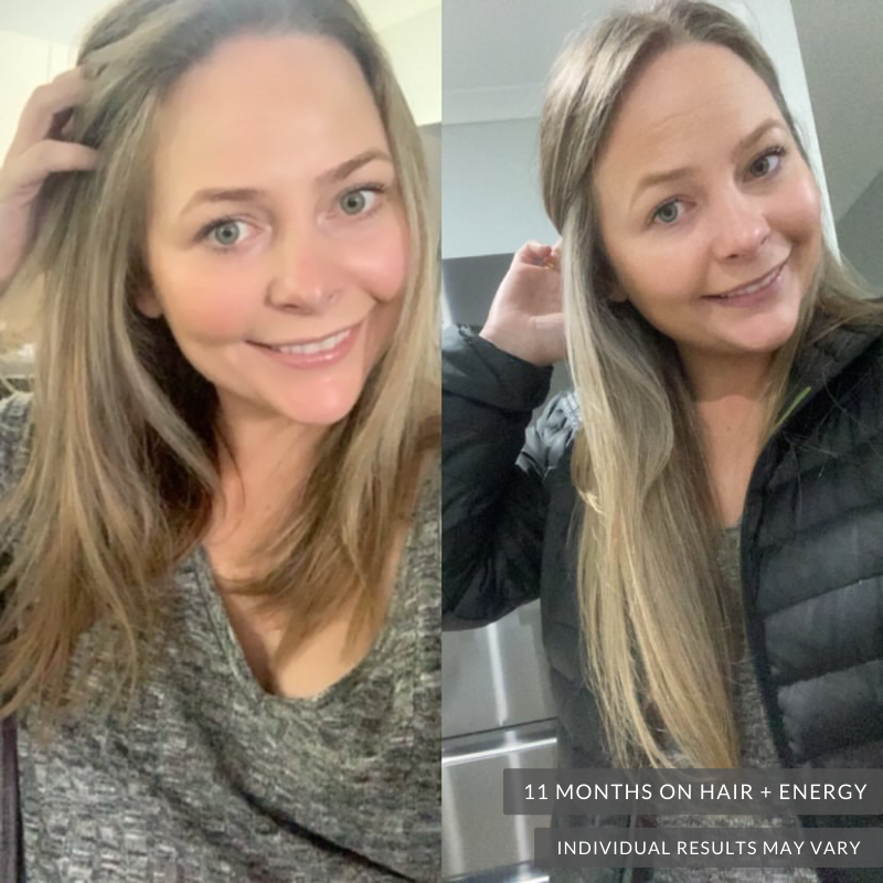 Hair + Energy Formula - 60 Capsules - 3 Month