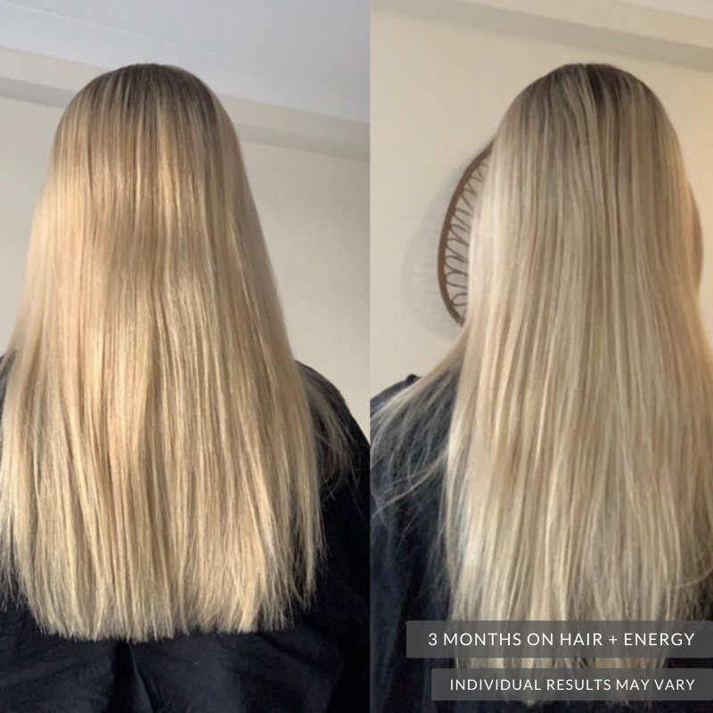 Hair + Energy Formula - 60 Capsules - 3 Month