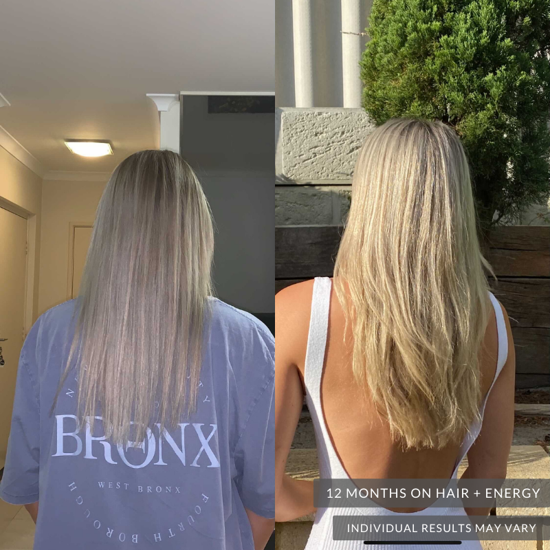 Hair + Energy Formula - 60 Capsules - 3 Month