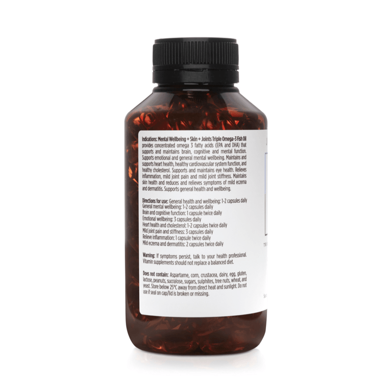 Fish Oil - 120 Capsules - JSHealth Vitamins Aus
