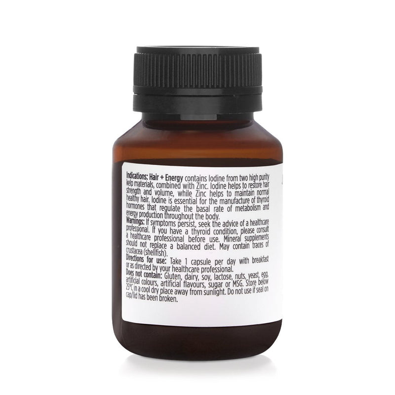 Hair + Energy Formula - 30 Capsules - JSHealth Vitamins Aus