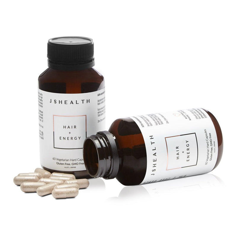 Hair + Energy Formula - 90 Capsules - JSHealth Vitamins Aus