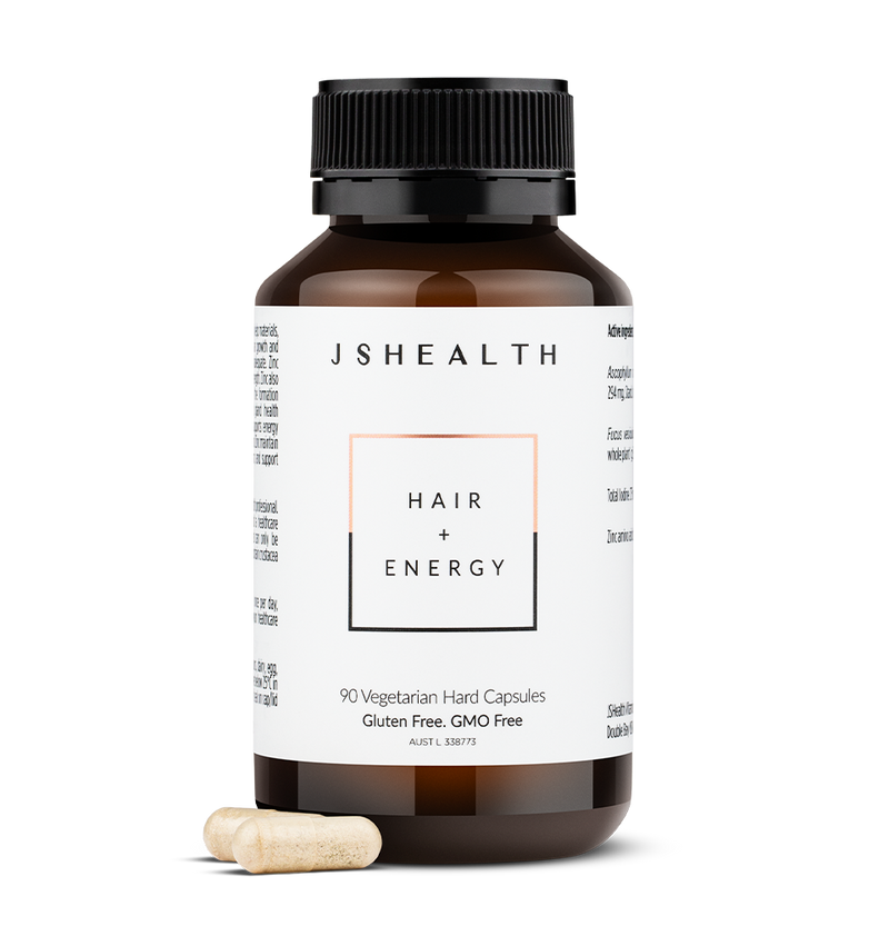 Hair + Energy Formula - 90 Capsules