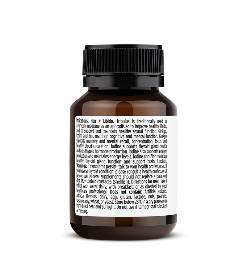 Hair + Libido Formula - 30 Tablets