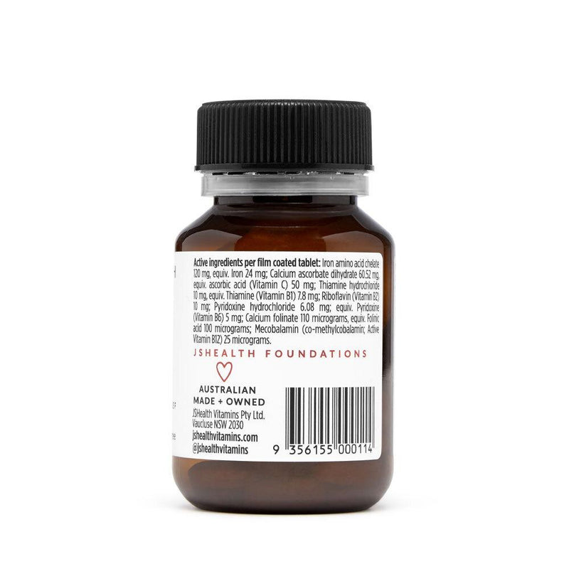 Iron - 30 Tablets - JSHealth Vitamins Aus