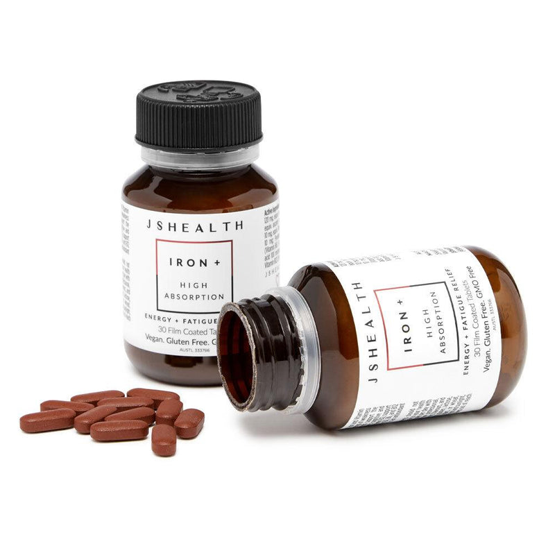 Iron - 30 Tablets - JSHealth Vitamins Aus