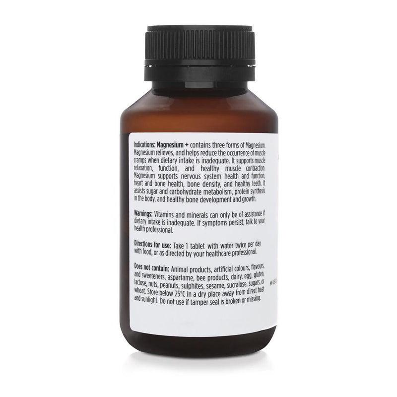 Magnesium - 60 Tablets - JSHealth Vitamins Aus