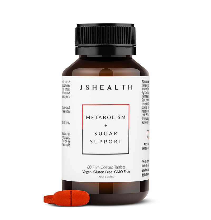 Metabolism + Sugar Support Formula - 60 Tablets