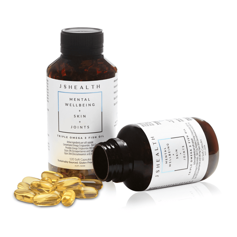 Fish Oil - 120 Capsules - JSHealth Vitamins Aus